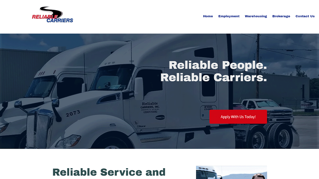 Reliablecarriersontime