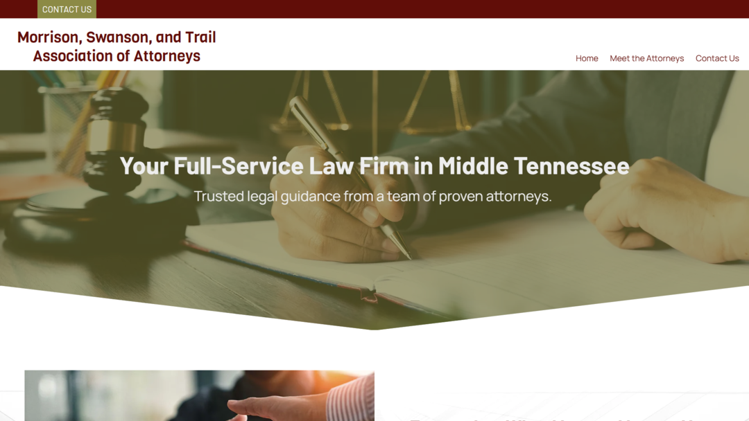 Morrison, Swanson, and Trail Association of Attorneys