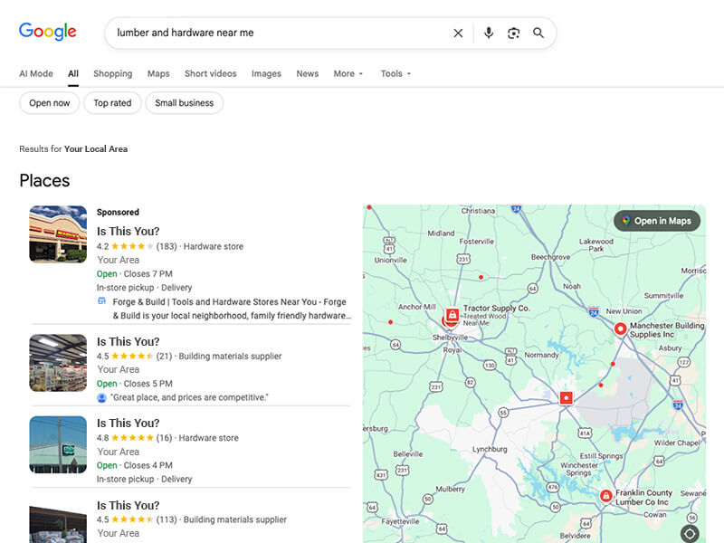 Olerud's Website Design