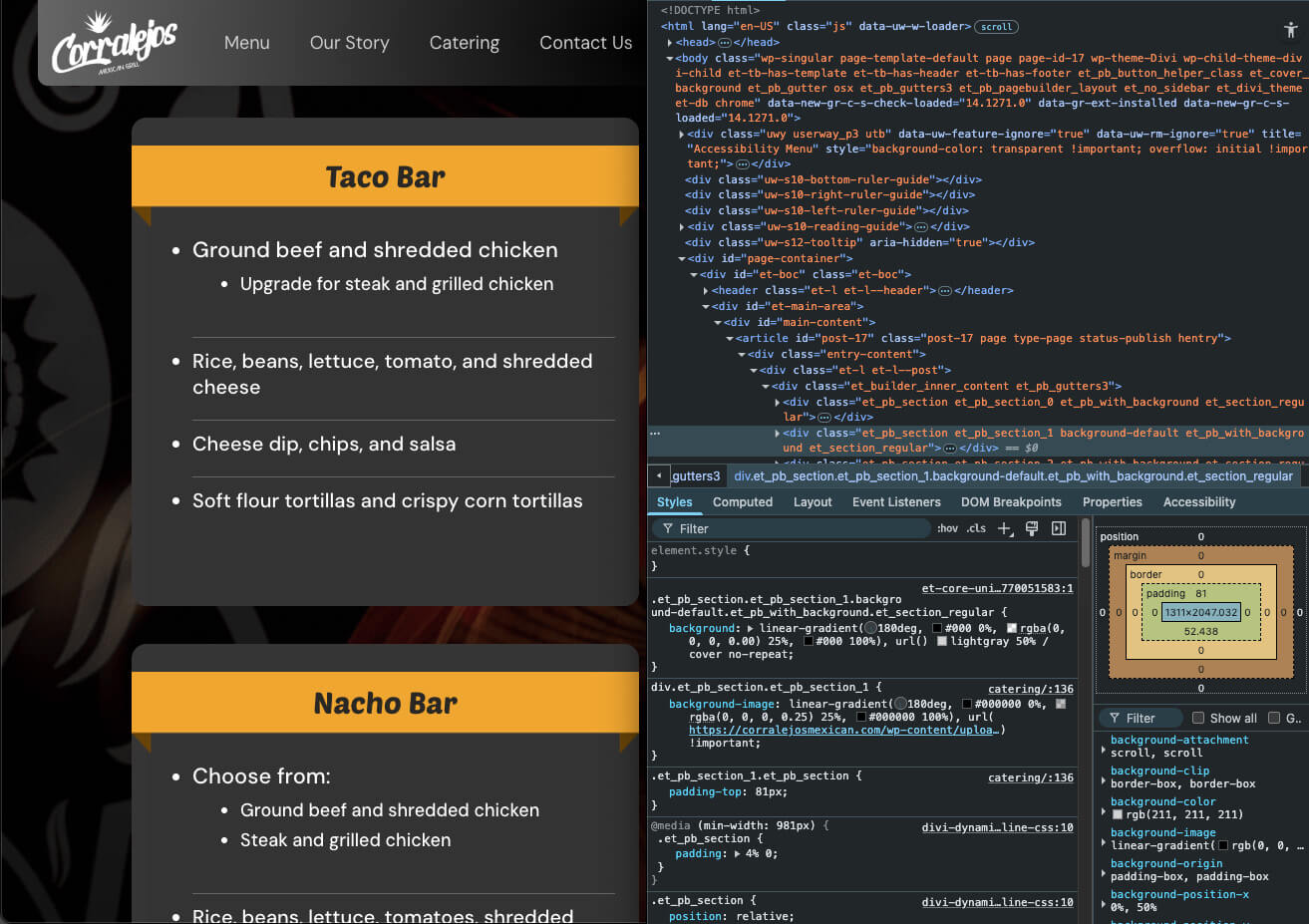 Kister Law Website Design