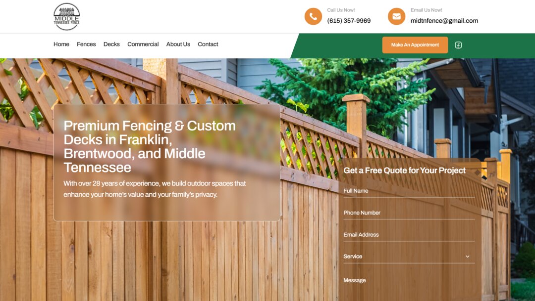 Middle Tennessee Fence cover2