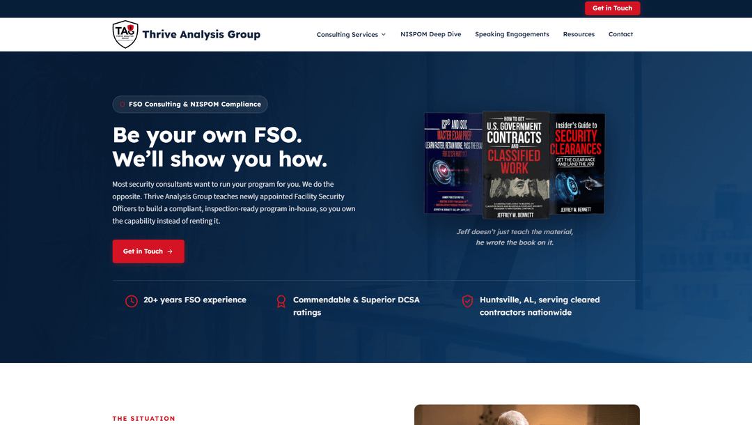 Cover Thrive Analysis Group