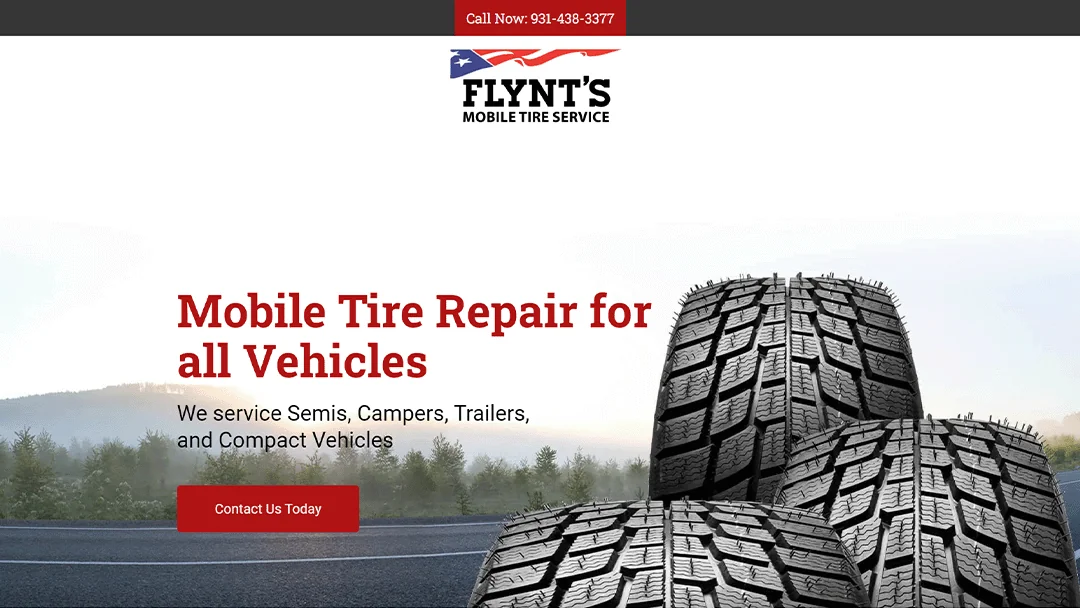 Gypsum Express website emphasizing their drivers. The background shows a Gypsum Express truck driving on a rural road. The banner reads 'Our Drivers Make the Difference' with navigation links and contact information at the top. A red section at the bottom highlights new updates for 2023.