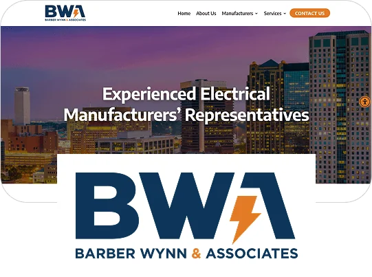 barber wyn website design