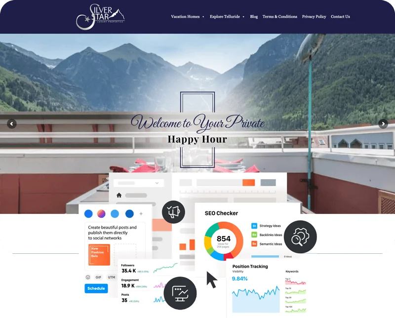 Silver Star Properties SEO Reports